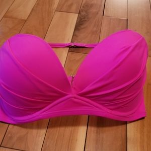 Victoria's secret neon pink bikini top 36DDD